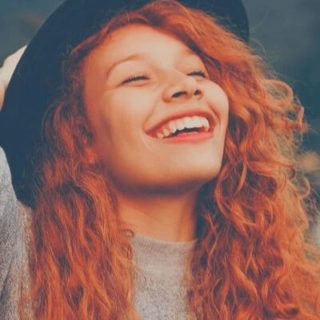 grateful woman changing her life