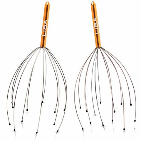 Image for Scalp Massager Tool in Gold (2-Pack)