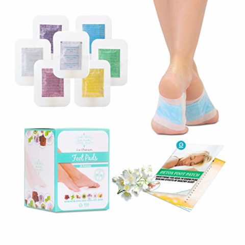 Image for Bamboo Vinegar Foot Pads (28 Pack) 100% Natural Body Cleanse Patches