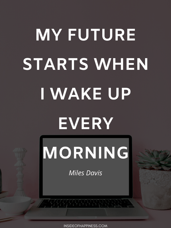 Morning routine as ways to invest in yourself