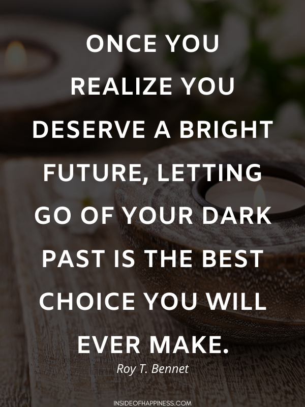 Moving on and letting go quote