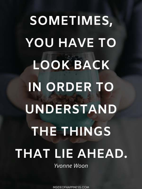 Reflect on yourself