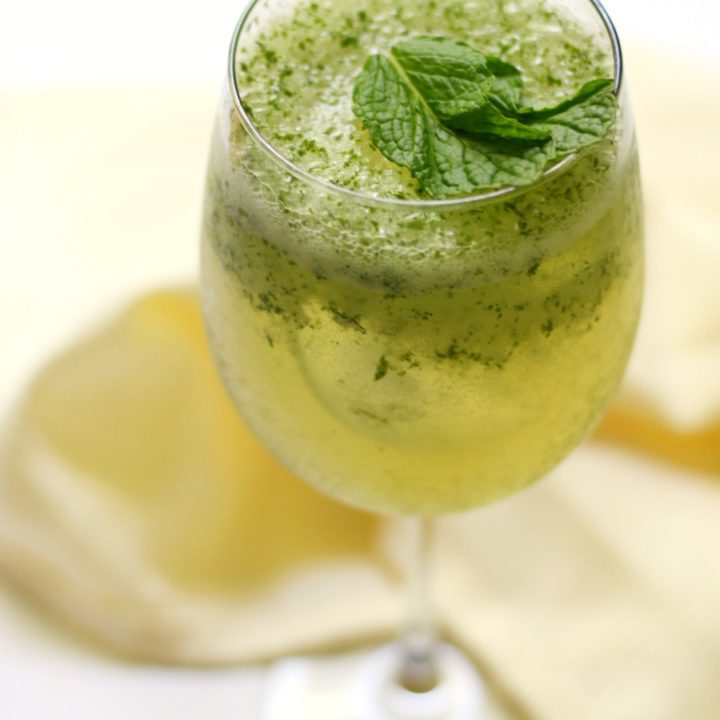 Image for Frosty Coconut Mint Green Tea Mocktail