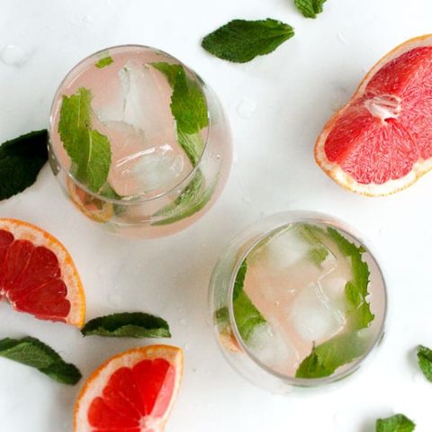 Image for Grapefruit Mint Infused Water