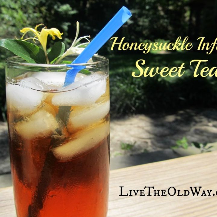Image for Honeysuckle Infused Sweet Tea – Live The Old Way