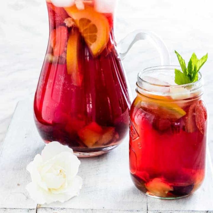 Image for Non Alcoholic Sangria (Sangria Mocktail)