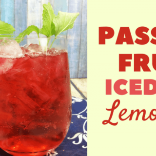 Image for Iced Passion Fruit Tea Lemonade