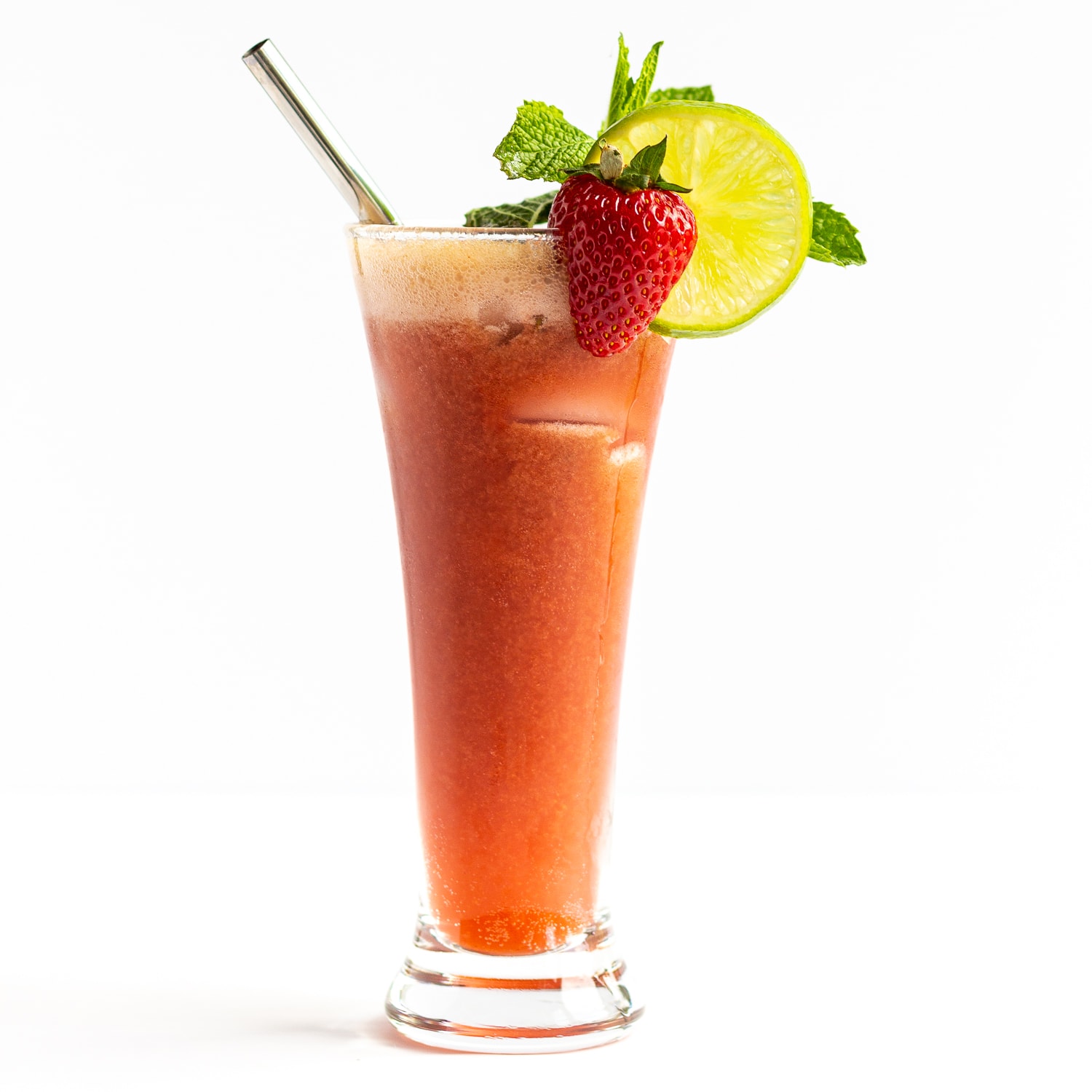Image for Strawberry Mojito Mocktail | Maple + Mango