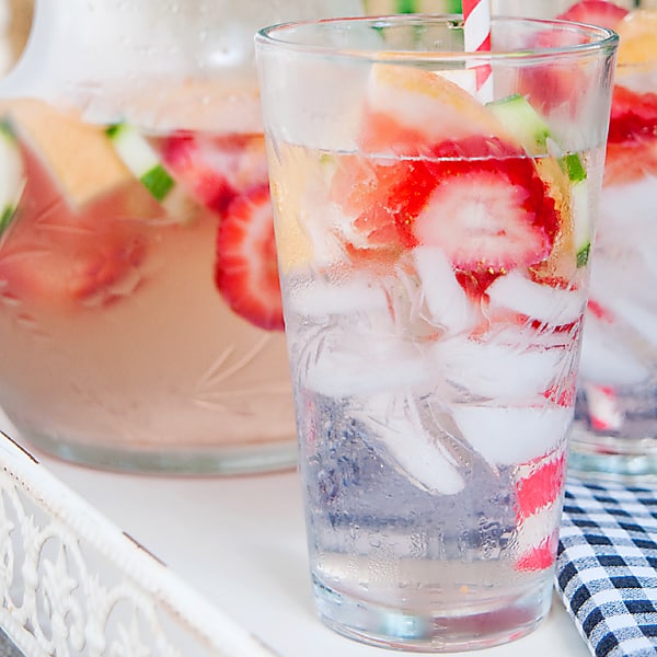 Image for Infused Water (Agua Fresca) a Summer Refresher