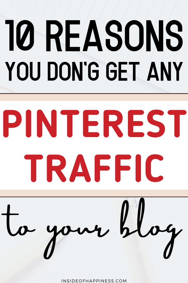 10 Reasons Pinterest Doesn't Send You People
