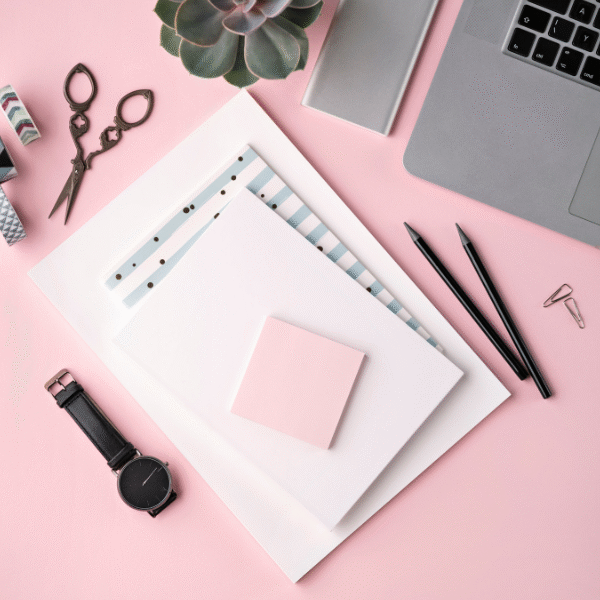 notebooks-and-notes-on-a-desk