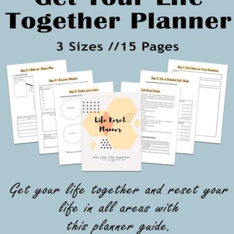 Image for Life Reset Planner Get your life together printable | Etsy