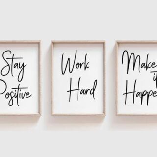Image for Home Wall Art Set of 3 