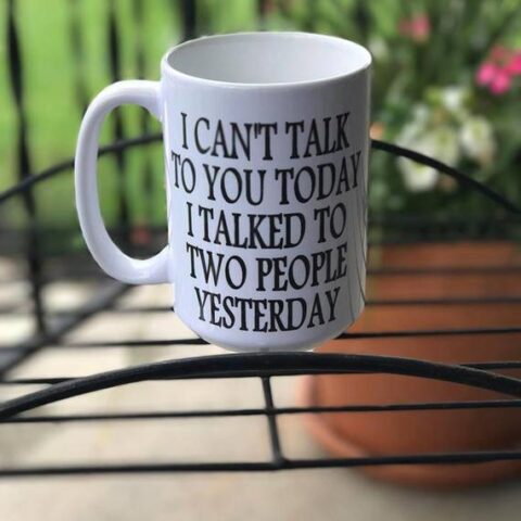Image for Funny mug Introvert | Etsy