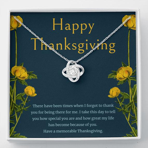 Image for Happy Thanksgiving Necklace