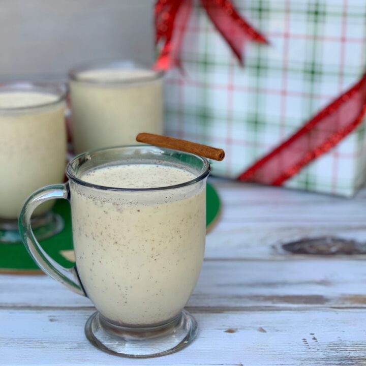 Image for How To Make Eggnog Without Eggs (Delicious Mock Eggnog Recipe)
