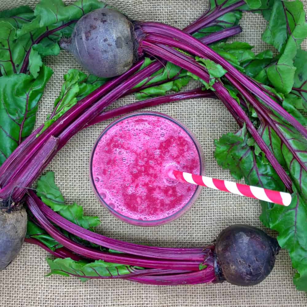 Image for Raw Beet, Apple, and Ginger Detox Smoothie