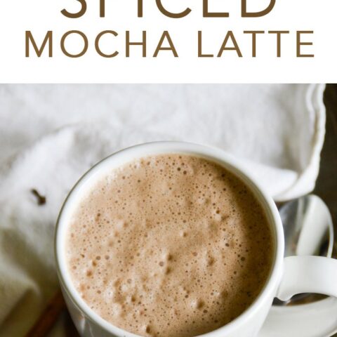 Image for Gingerbread Spiced Mocha Latte