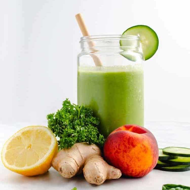 Image for Low Carb Green Smoothie - Keto Options, THM, Gluten-Free, Sugar-Free