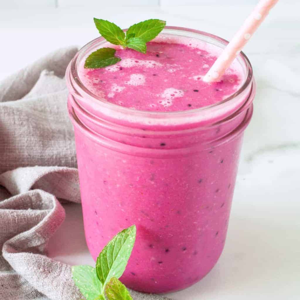 Image for Dragon Fruit Chia Coconut Pudding Smoothie [Thick & Creamy]