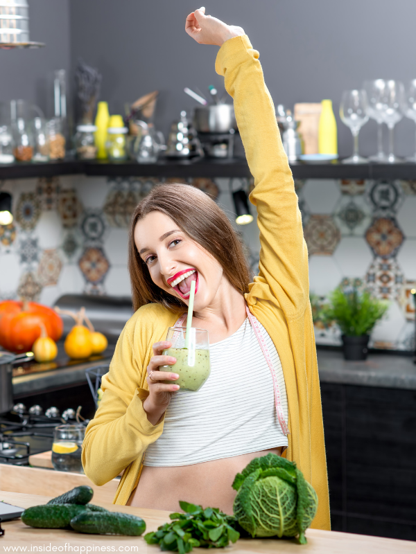 happy-woman-having-a-green-smoothie-good-mood-morning