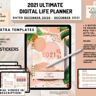 Image for 2021 Ultimate digital dated Life Planner Digital Planner for | Etsy