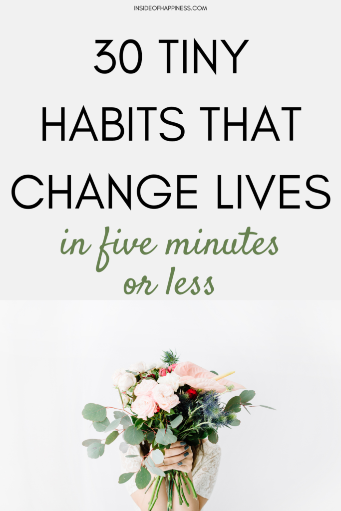 tiny habits to change your life
