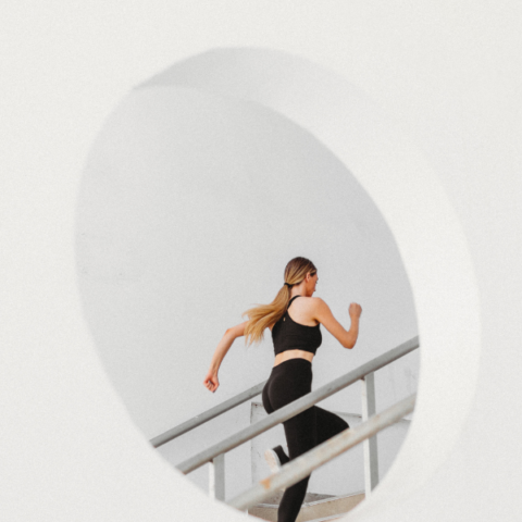 woman-running-on-stairs
