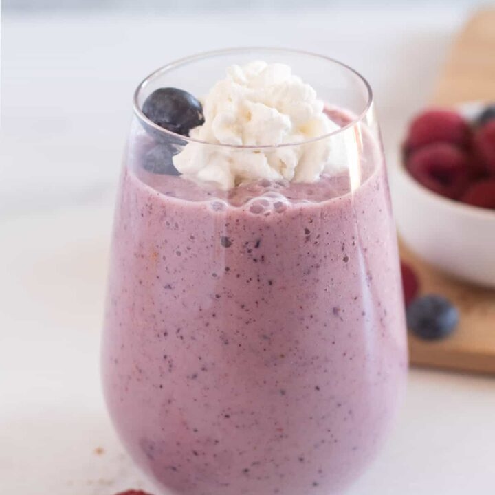 Image for Keto Berry Smoothie {Paleo & Dairy-Free}