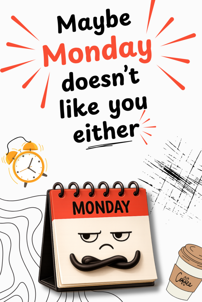maybe monday doesnt like you either quote