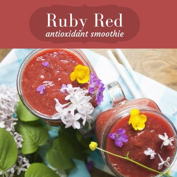 Image for Ruby red antioxidant smoothie