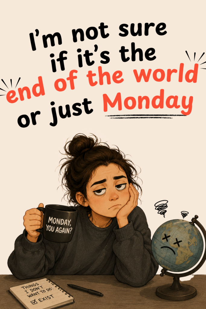 sarcastic monday quote