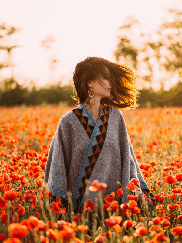 woman-under-the-sun-rays