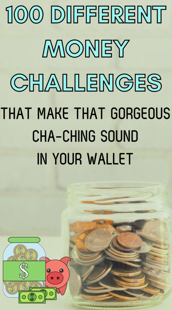 different money challenges pin image