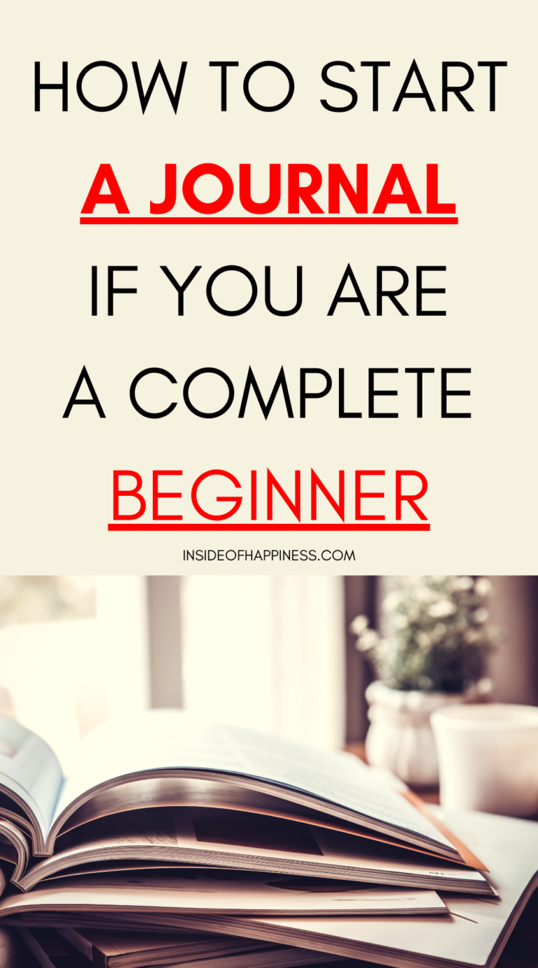 How To Start a Journal (For Beginners) The No-Hustle Way