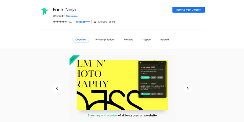 Fonts ninja