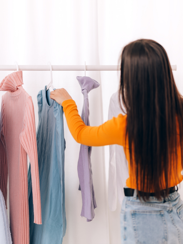 choosing clothes for next day