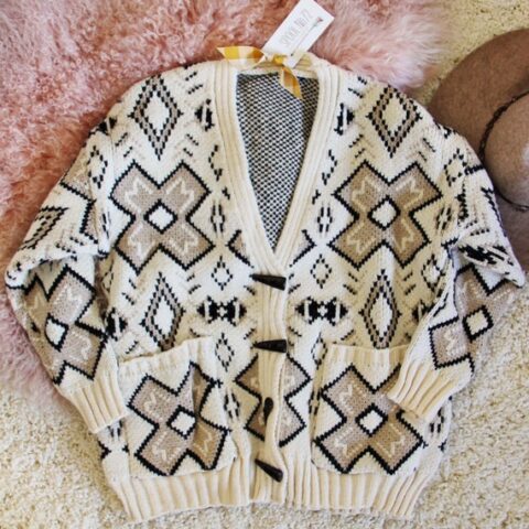 Image for Cozy Native Aztec Ranch Cardigan 