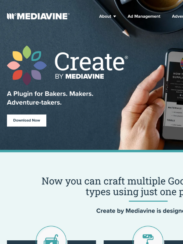 10 Create by Mediavine screenshot