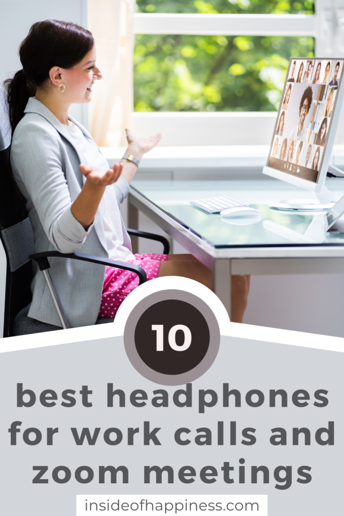 best headphones when you work from home pin image