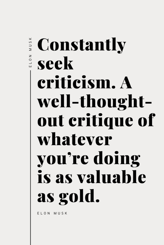 criticism quotes elon musk