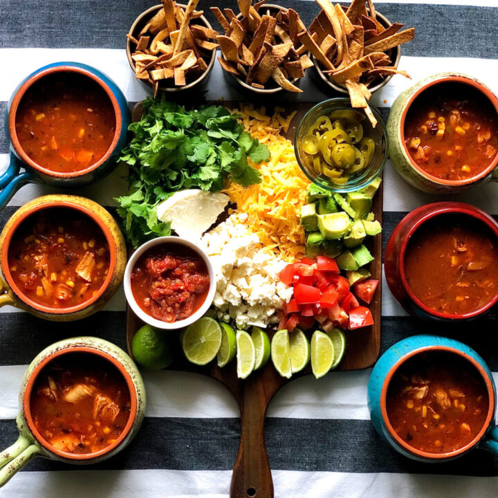 Image for Chicken Tortilla Soup with Homemade Tortilla Strips