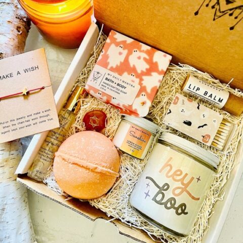 Image for Hey BOO... Just because I am thinking of you! Halloween gift box