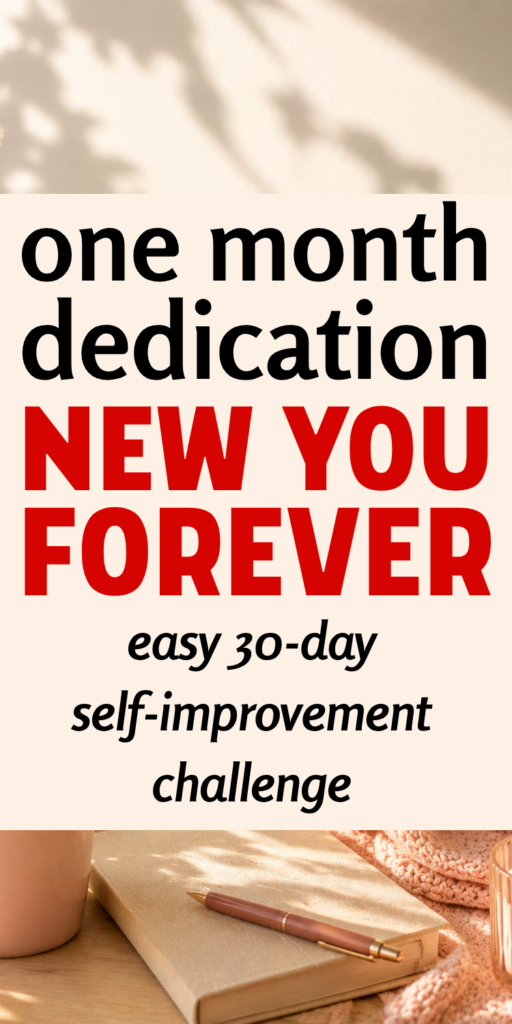 pin image for self improvement challenge with text new you challenge