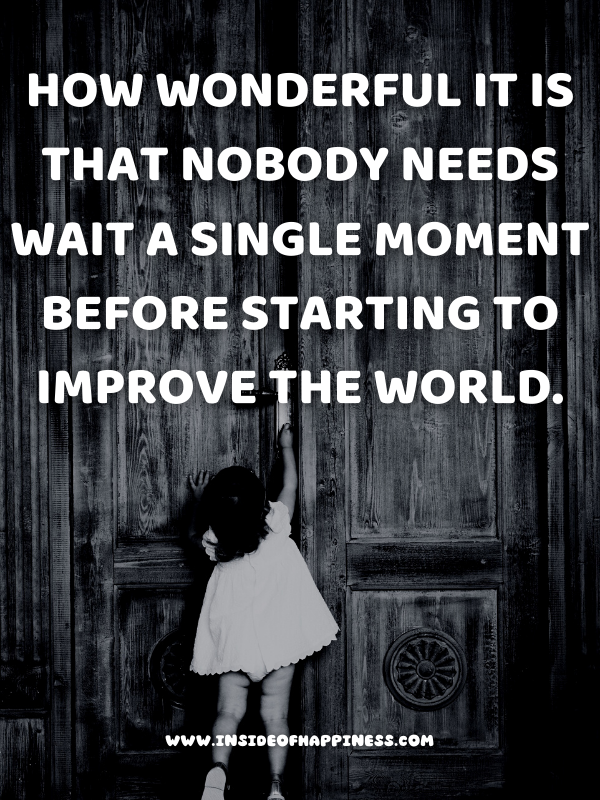 3 improve the world
