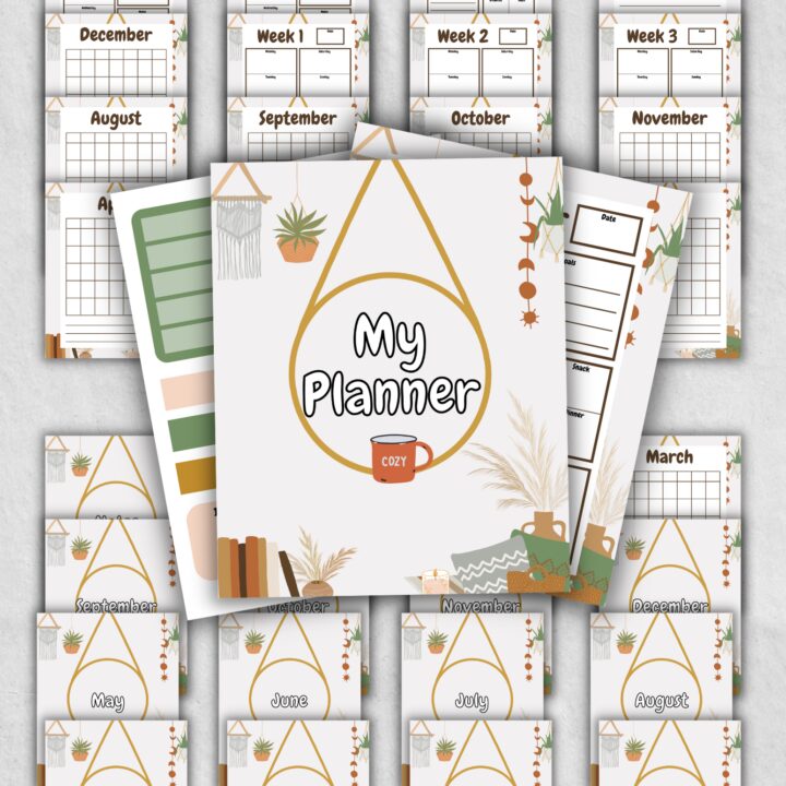 Image for Hygge Planner | 34-Page Printable Cozy Planner