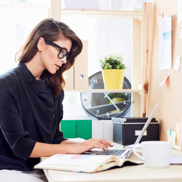 work from home routine example featured photo