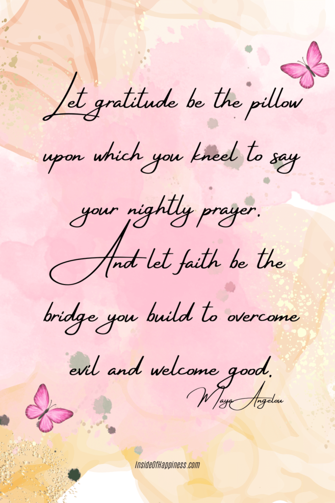 maya angelou gratitude quote