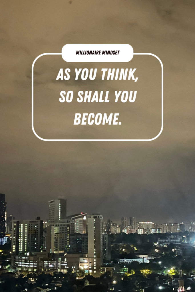 as you think you shall become mindset quote