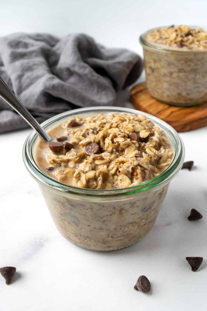 cookie dough overnight oats